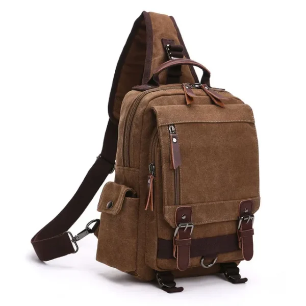 Small Canvas Backpack Shoulder Bag