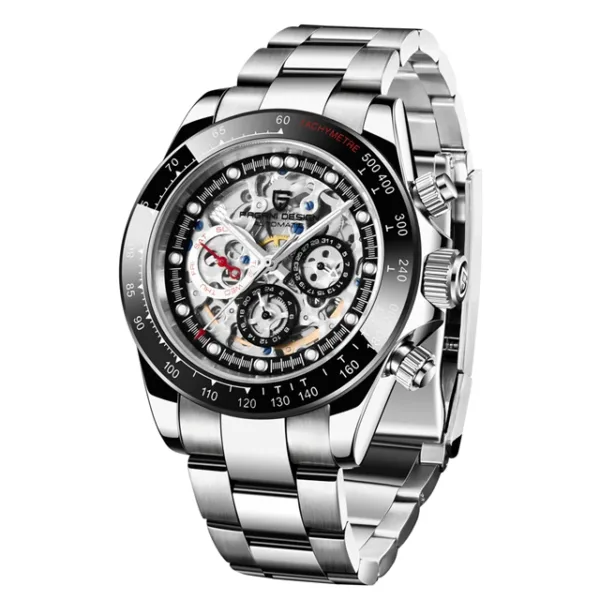 Men Mechanical Bezel Watch - Image 2