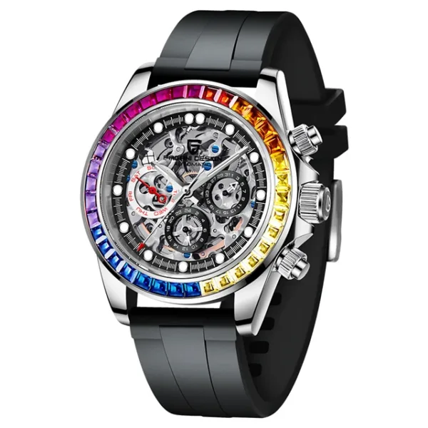 Men Mechanical Bezel Watch