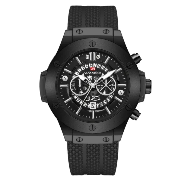 Men's Silicone Strap Sports Watch - Image 2