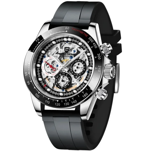 Men Mechanical Bezel Watch - Image 4