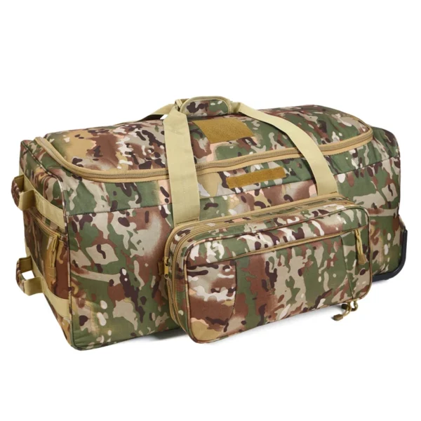 Military Tactical Travel Bag Wheeled Deployment