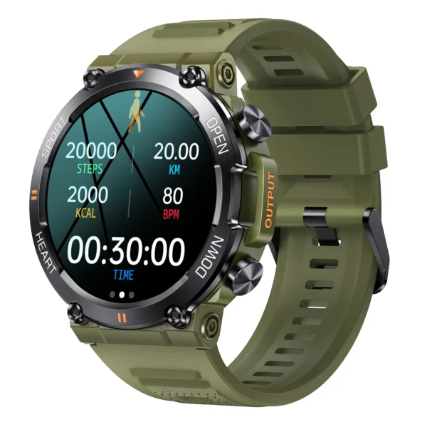 Military Smart Watch HD Fitness Tracker - Image 2