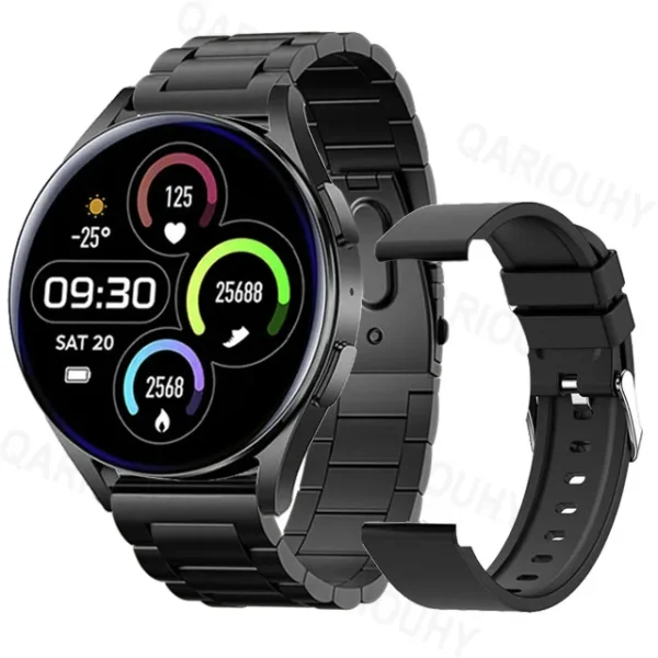 HD Full Touch Blood Pressure Smart Watch - Image 2