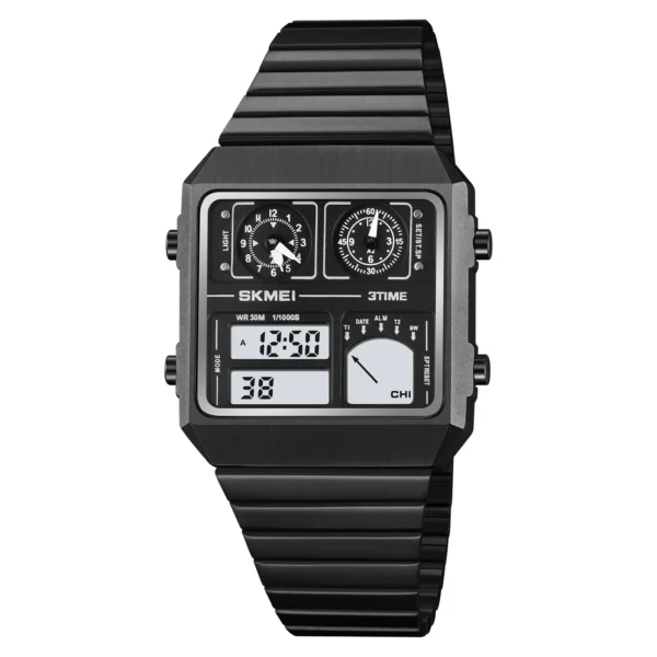 Skmei 2198 Digital Stainless Steel Sports Watch - Image 2