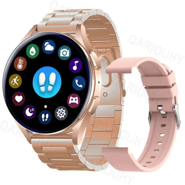 HD Full Touch Blood Pressure Smart Watch - Image 3