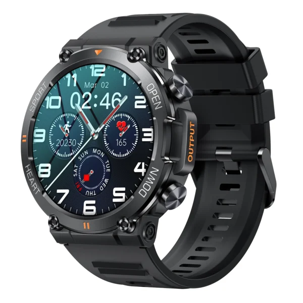 Military Smart Watch HD Fitness Tracker - Image 3