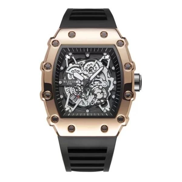 Men's Fashion Automatic Barrel Luminous Watch