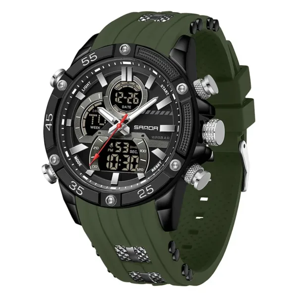 Sanda 6162 Men's Sports Watch - Image 4