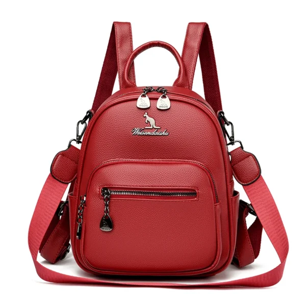 Fashion Mini Backpack PU Leather - Image 2