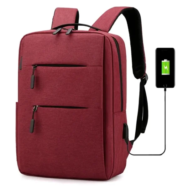 Multi Layer Zippered Laptop Bag - Image 2