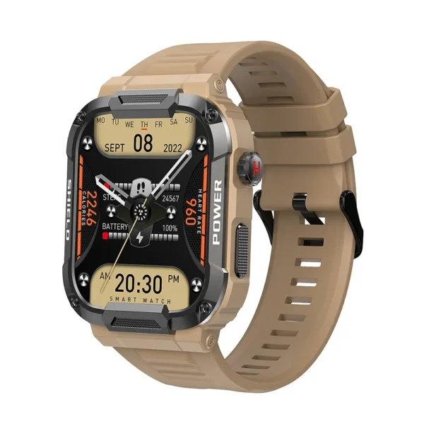 Outdoor Military Smart Watch Waterproof Fitness - Image 2